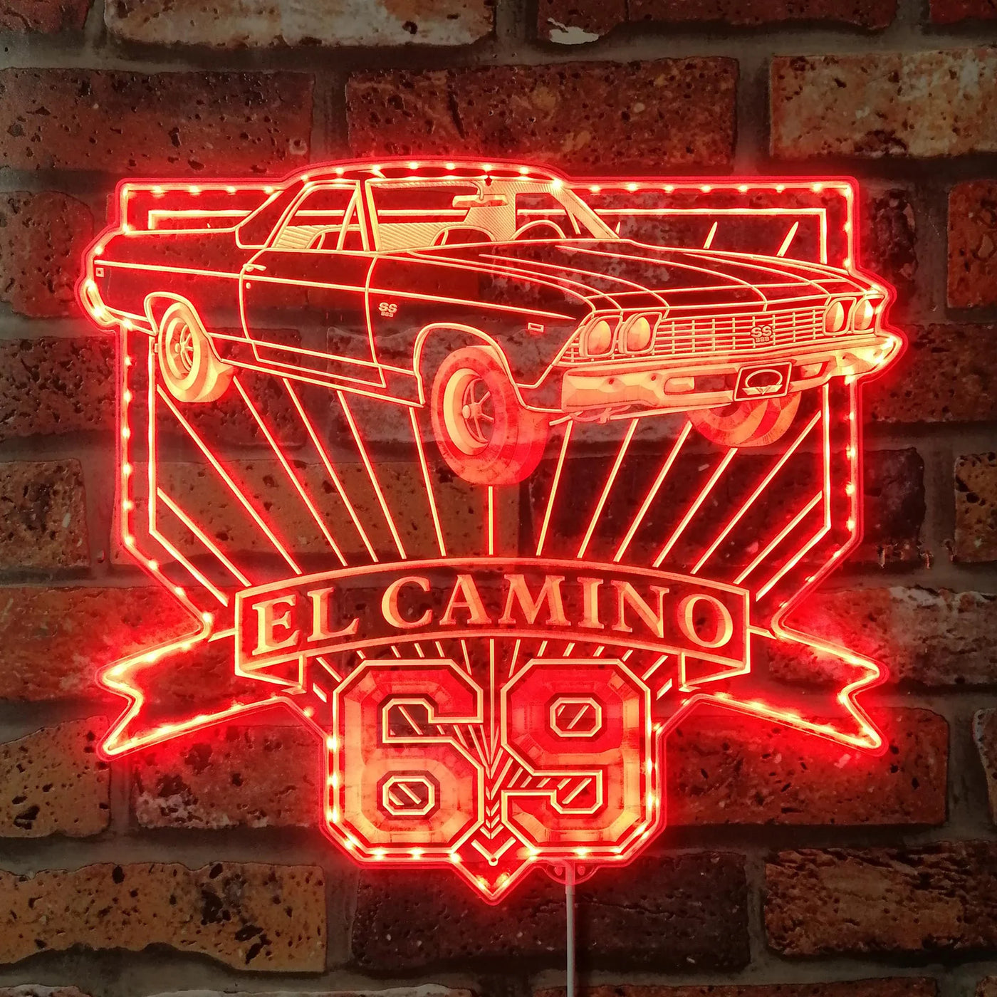 Illumi '69 El Camino RGB LED Sign