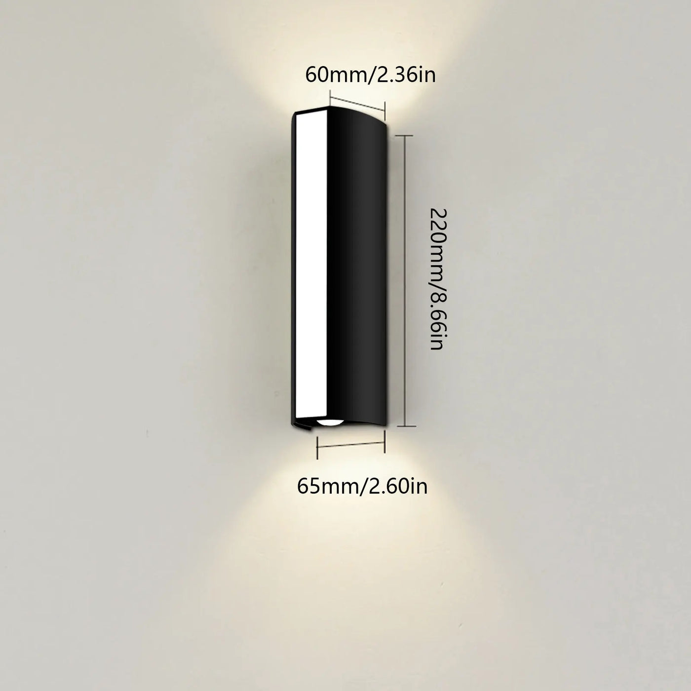 IllumiSleek LED Wall Lamp