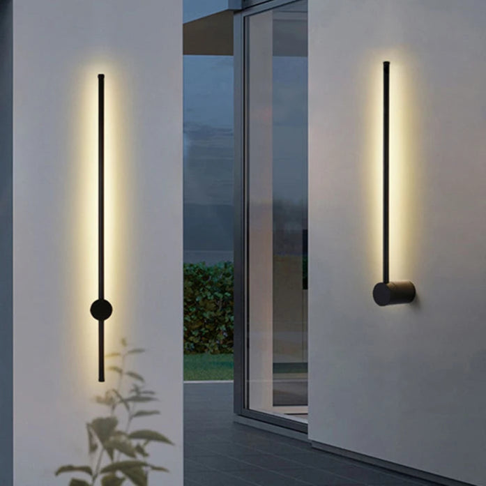 IllumiGlow Linear LED Outdoor Wall Sconce