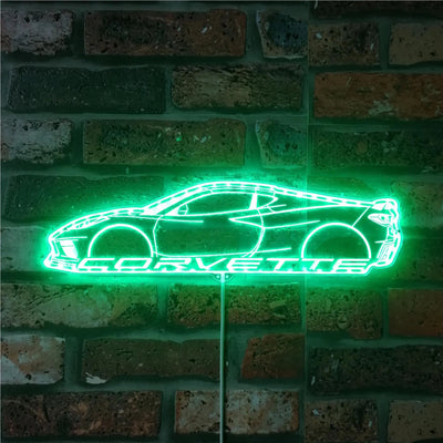 Illumi C8 Corvette RGB LED Sign