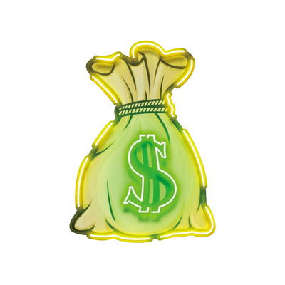 Illumi Money Bag Neon LED Sign