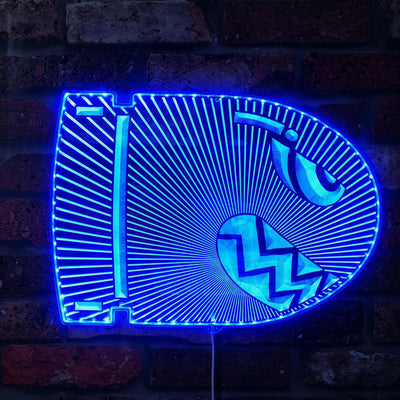 Bullet Bill RGB LED Sign