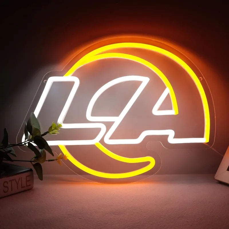 Illumi Los Angeles Rams Neon LED Sign