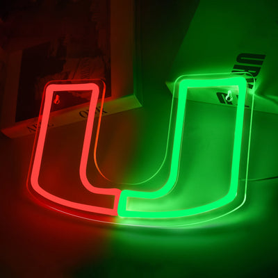 Illumi Miami Hurricanes LED Neon Sign