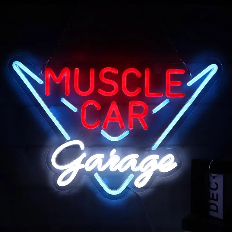 Illumi Muscle Car Garage Neon LED Sign