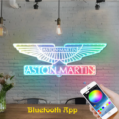 Illumi Aston Martin RGB LED Sign