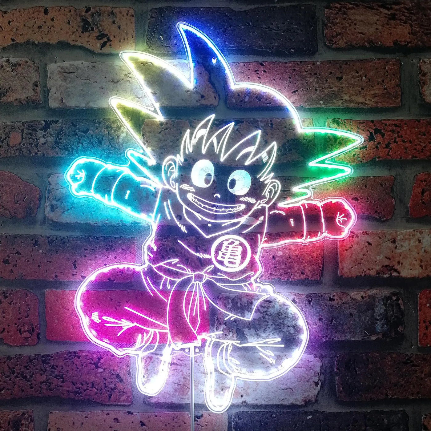 Dragon Ball Z Goku RGB LED Sign