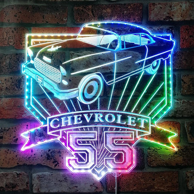 Illumi '55 Chevrolet RGB LED Sign