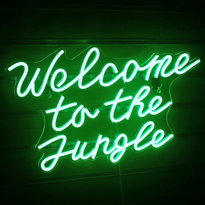 Illumi Welcome to the Jungle Neon LED Sign