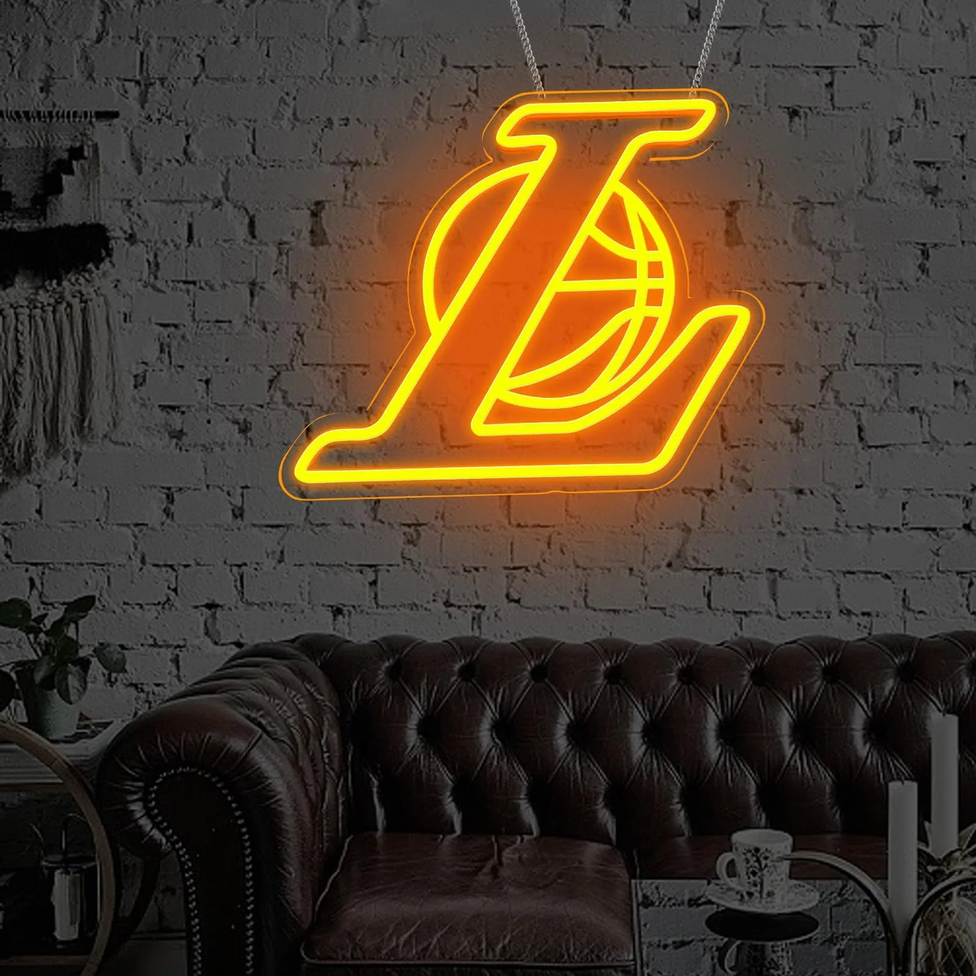 Illumi LA Lakers Orange Neon LED Sign