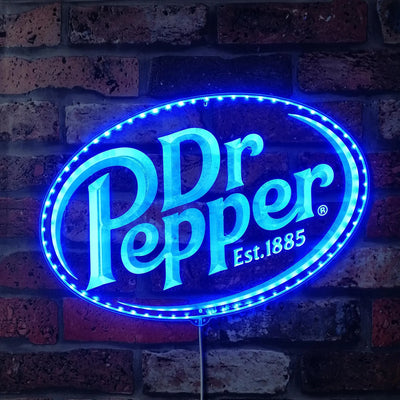 Dr Pepper RGB LED Sign