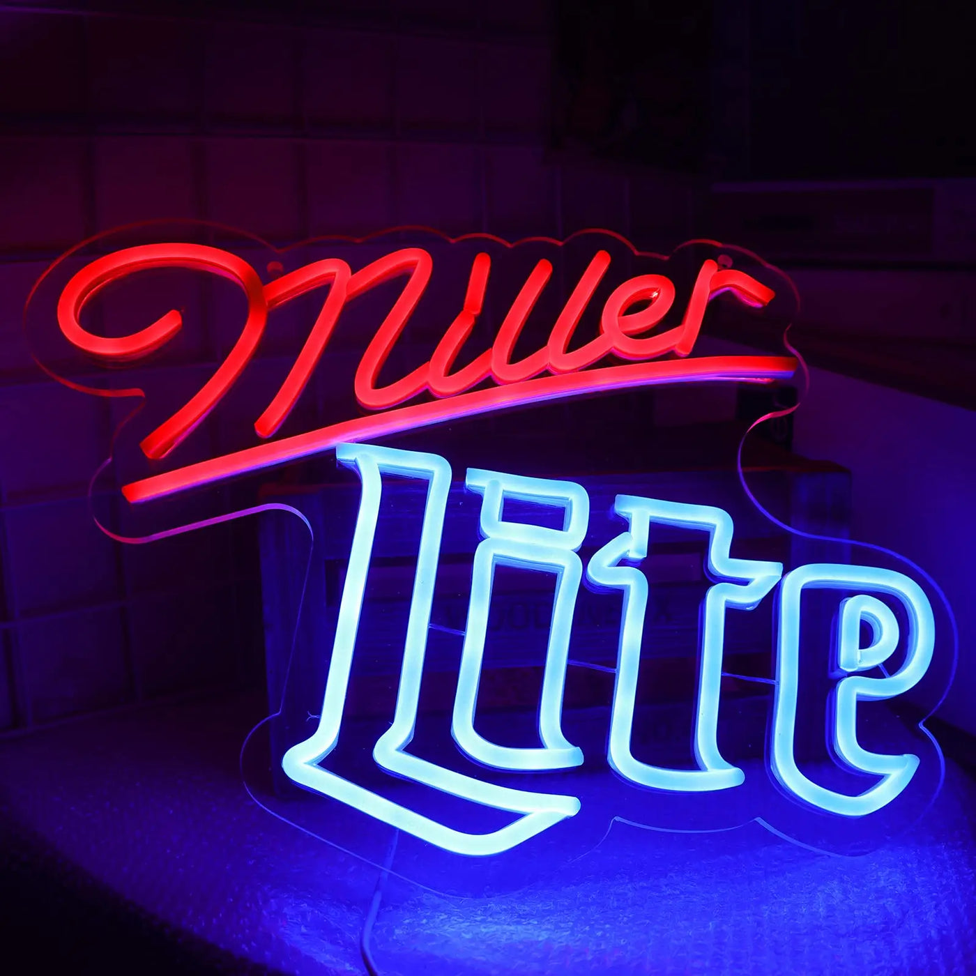 Illumi Miller Lite Beer Neon LED Sign