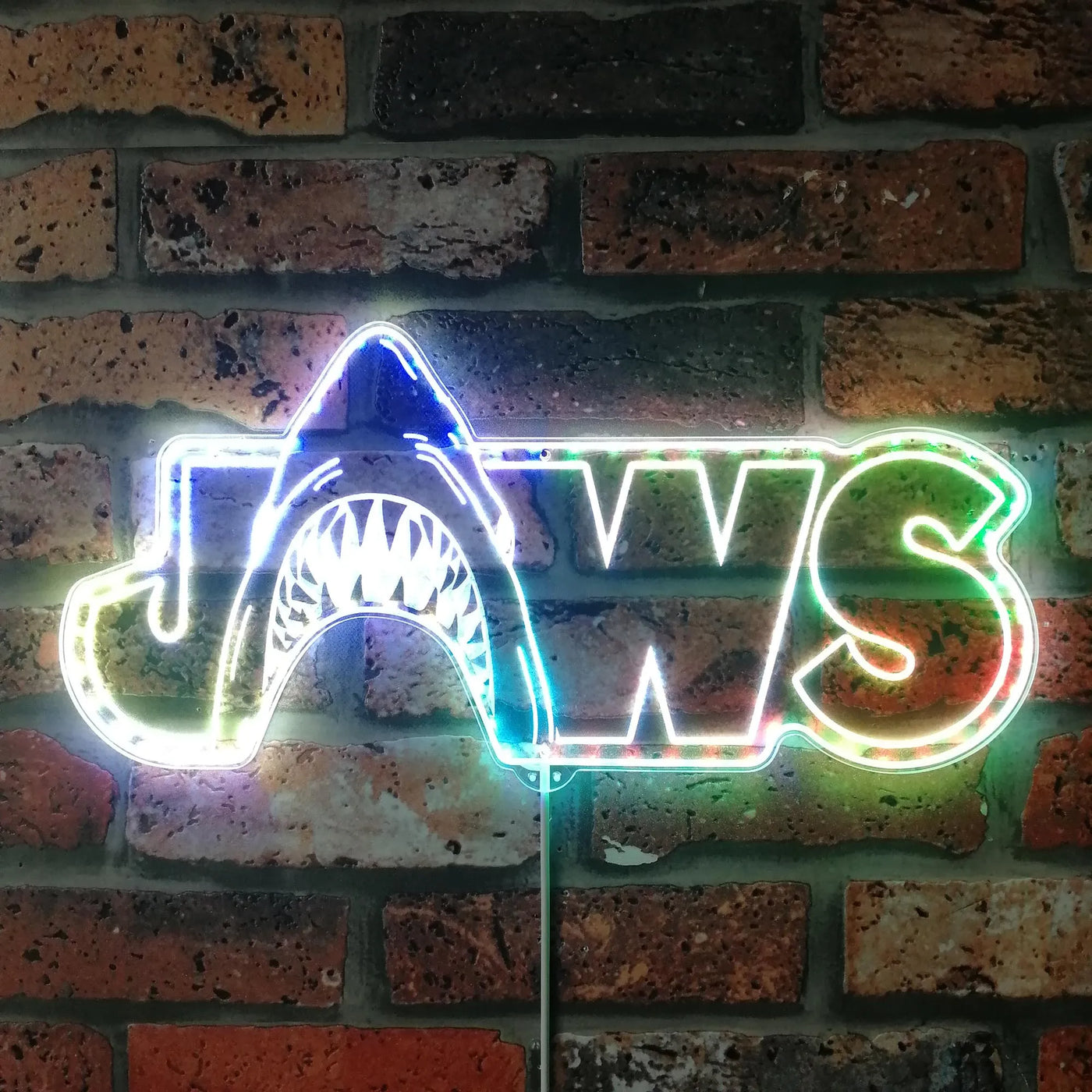 Jaws RGB LED Sign