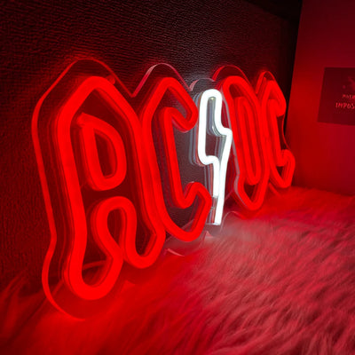 Illumi AC/DC Band Neon LED Sign