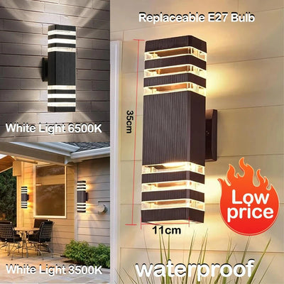 IllumiUp Waterproof LED Outdoor Wall Sconce