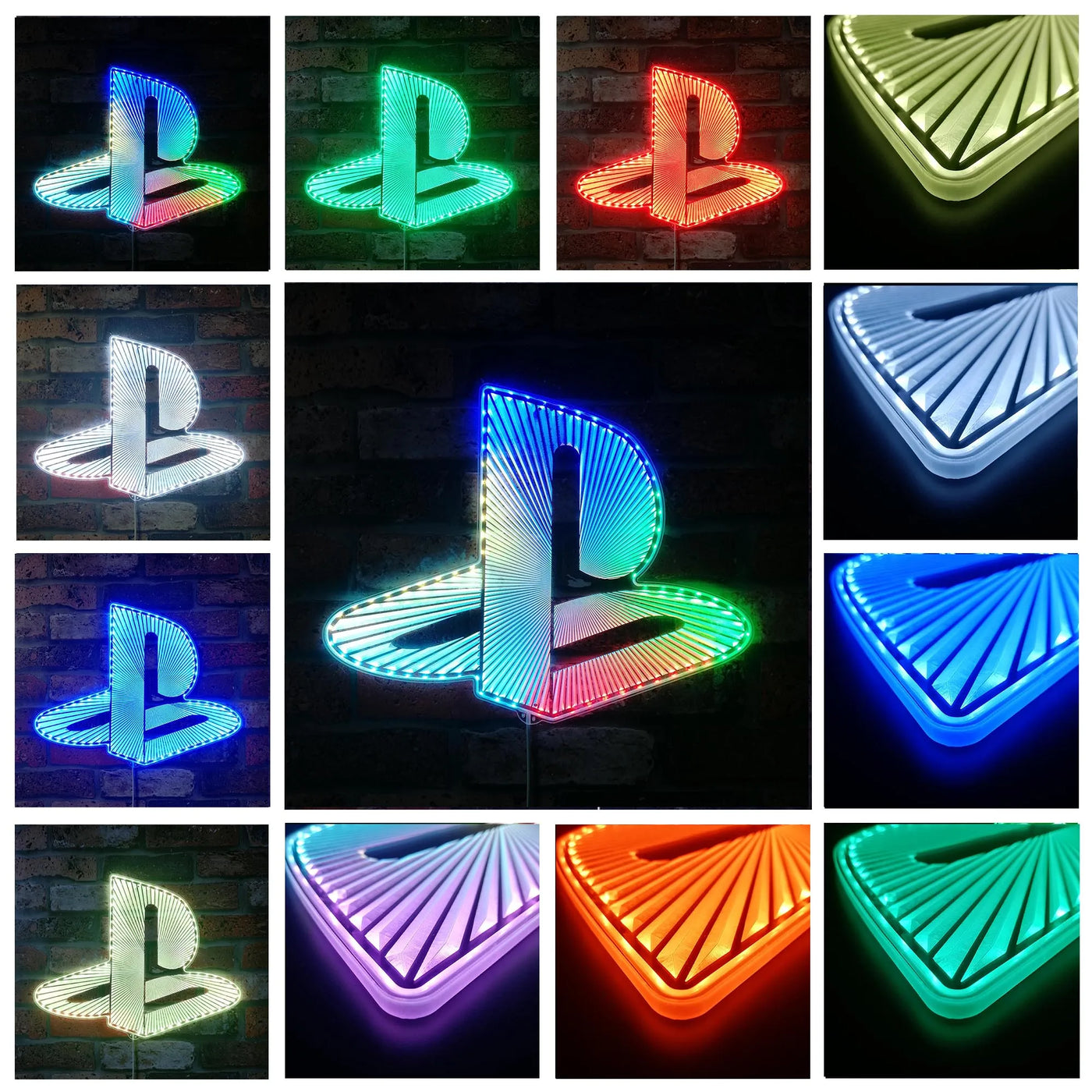 PlayStation RGB LED Sign