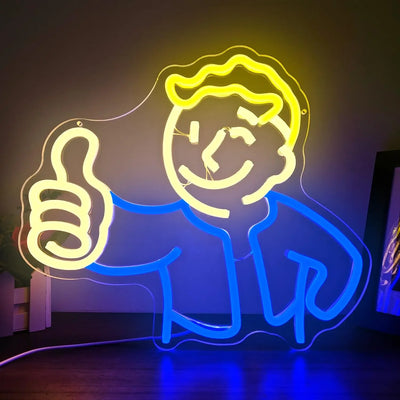 Illumi Fallout Vault Boy Neon LED Sign