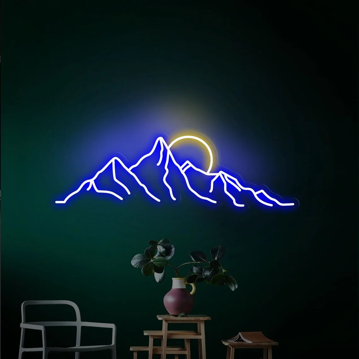 Illumi Mountain Neon LED Sign