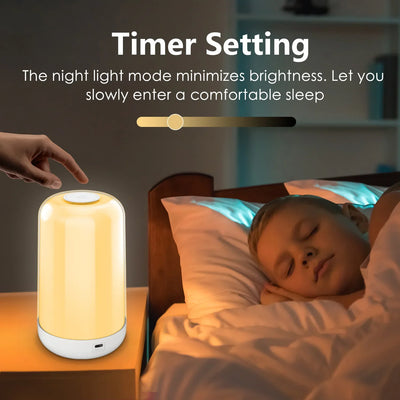 LumiTouch Smart LED Night Lamp