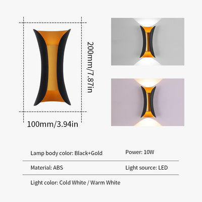 Illuminimalist LED Wall Lamp