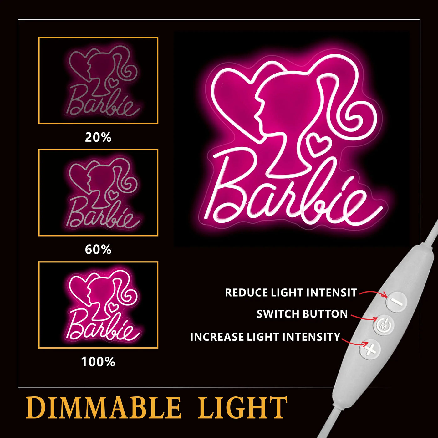 Illumi Barbie Neon LED Sign