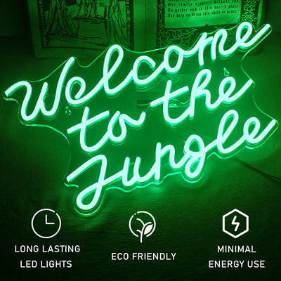 Illumi Welcome to the Jungle Neon LED Sign