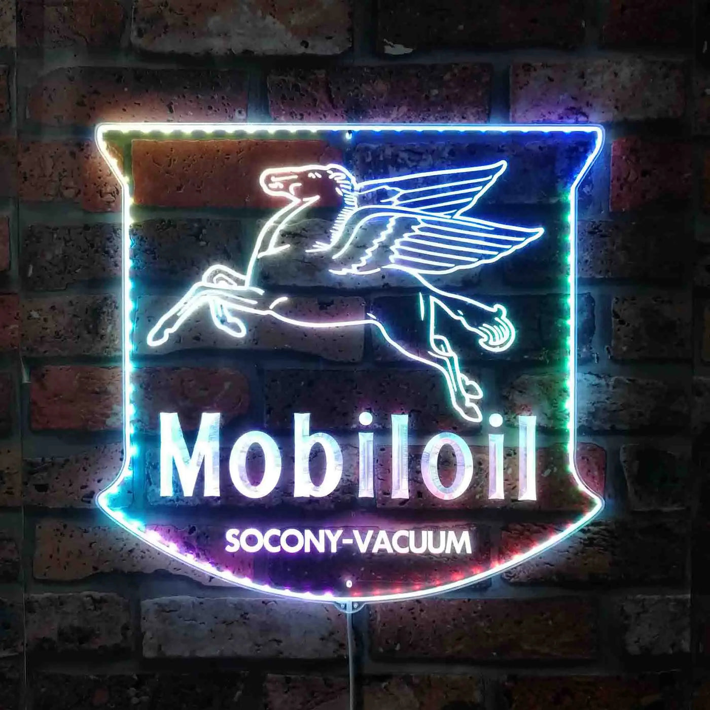 Illumi Mobil Oil RGB LED Sign