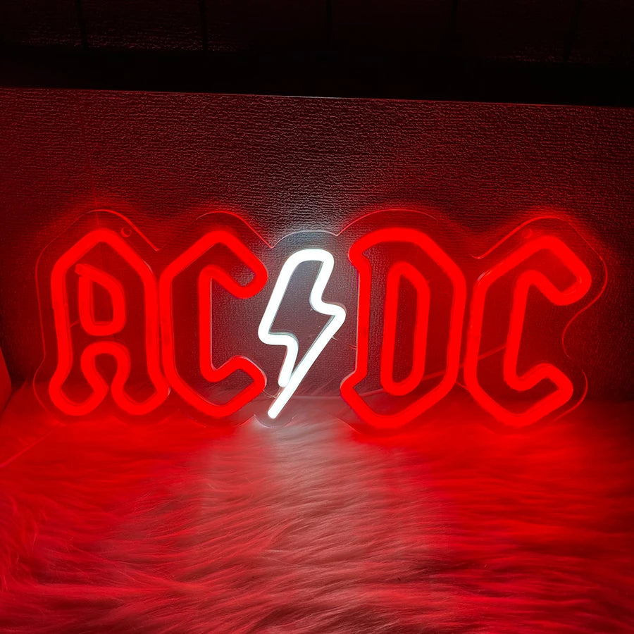 Illumi AC/DC Band Neon LED Sign