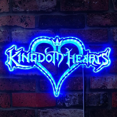 Kingdom Hearts RGB LED Sign