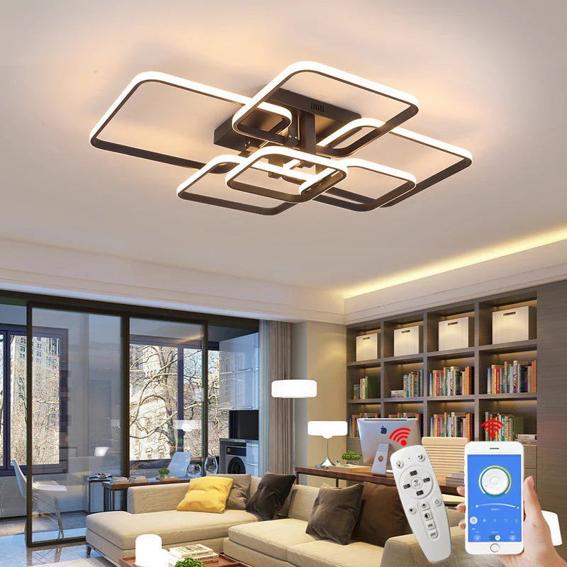 IllumiSqaure Modern LED Ceiling Lights