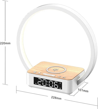 LumiClock Touch LED Desk Lamp