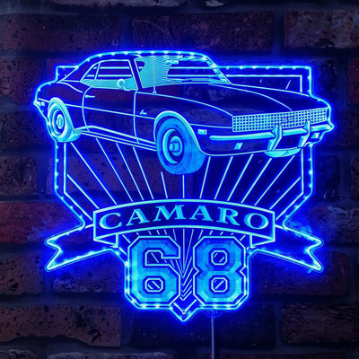 Illumi '68 Camaro RGB LED Sign