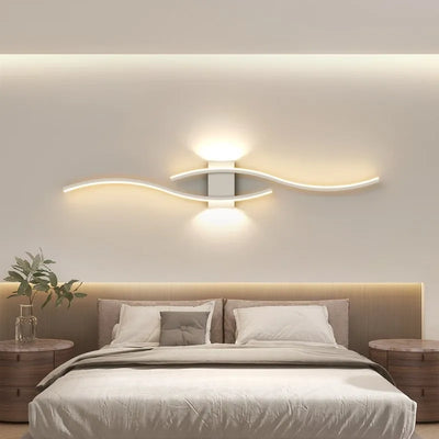 IllumiWavy Modern LED Wall Lamp