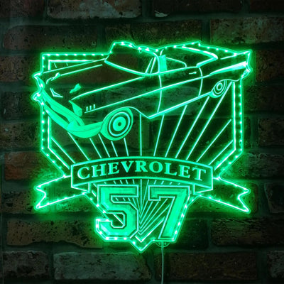 Illumi '57 Chevrolet RGB LED Sign