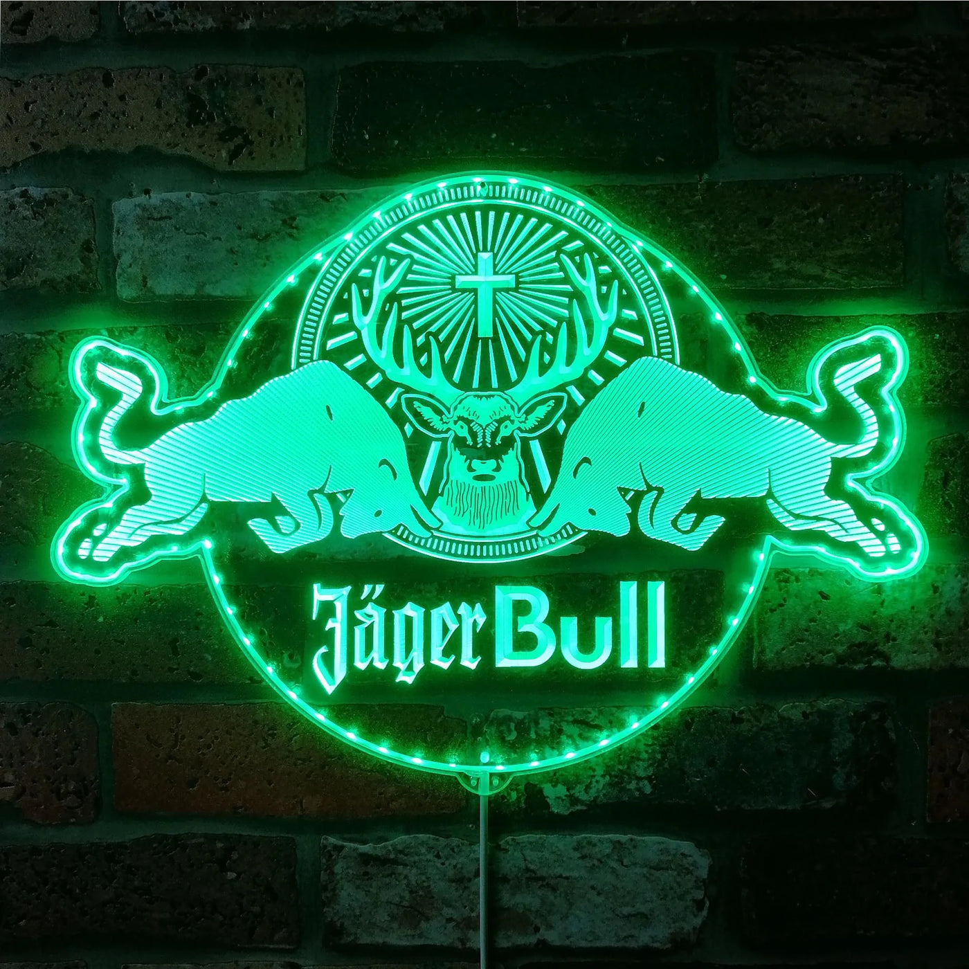 Jager Bull RGB LED Sign