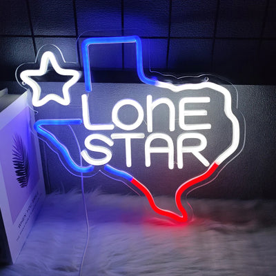 Illumi Lone Star State Neon LED Sign