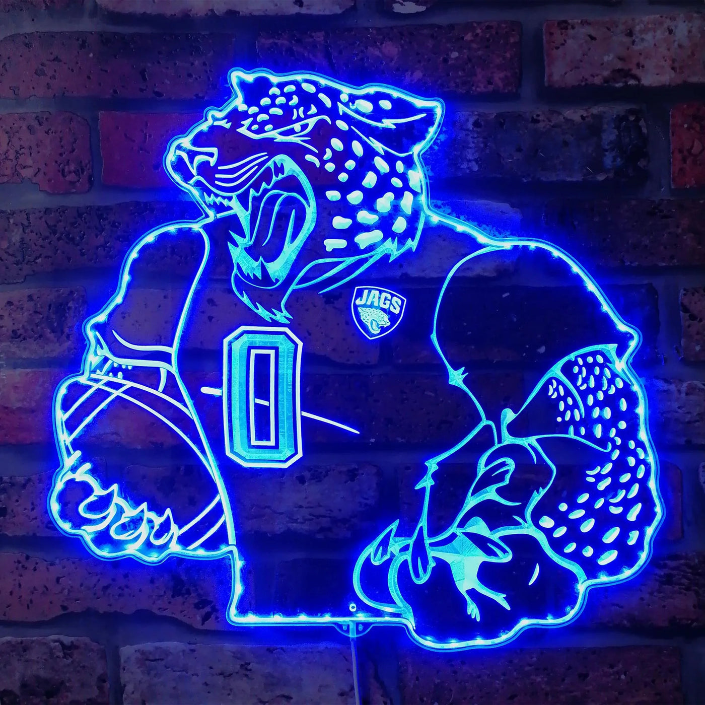 Jacksonville Jaguars Dynamic RGB LED Sign