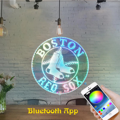 Boston Red Sox Dynamic RGB LED Sign