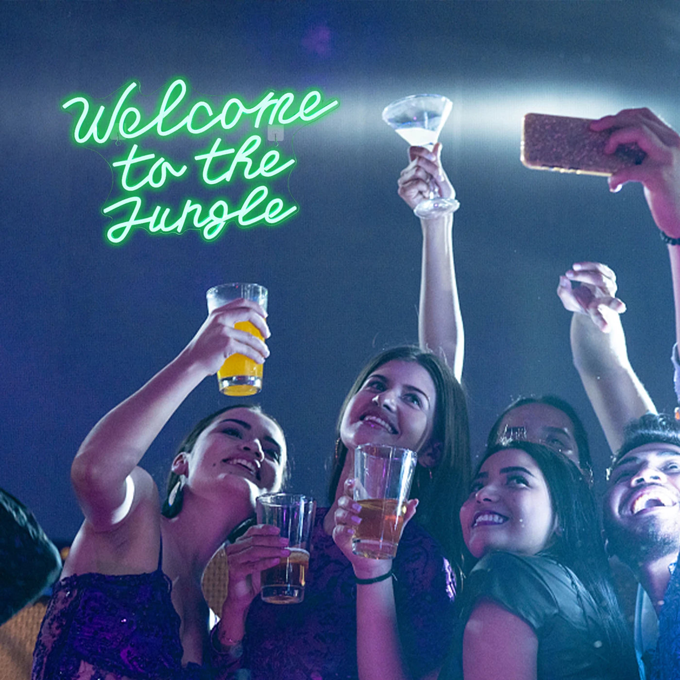 Illumi Welcome to the Jungle Neon LED Sign