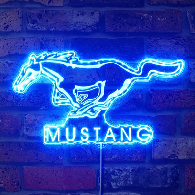 Illumi Mustang Pony RGB LED Sign