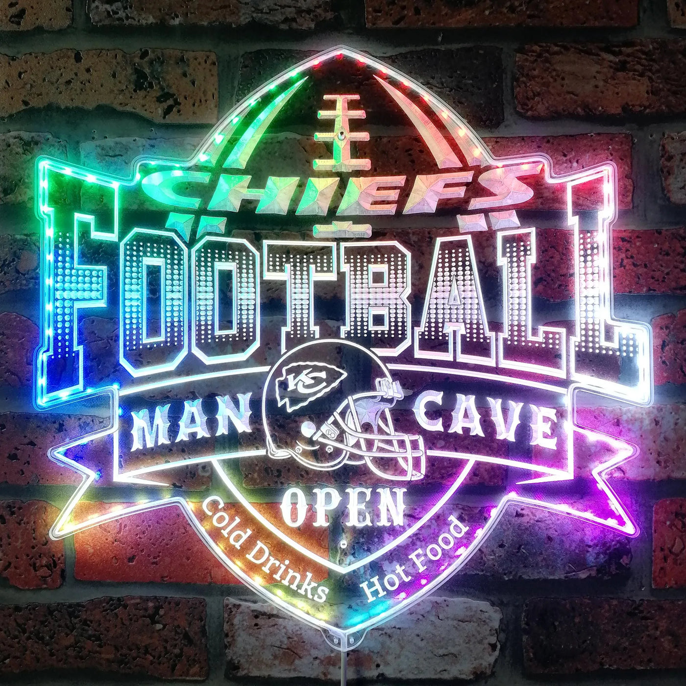 Kansas City Sports Bar RGB LED Sign