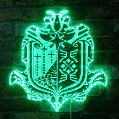 Monster Hunter World RGB LED Sign