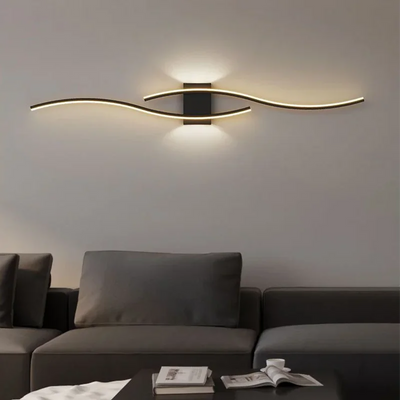 IllumiWavy Modern LED Wall Lamp