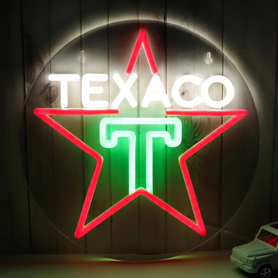 Illumi Texaco Star LED Neon Sign