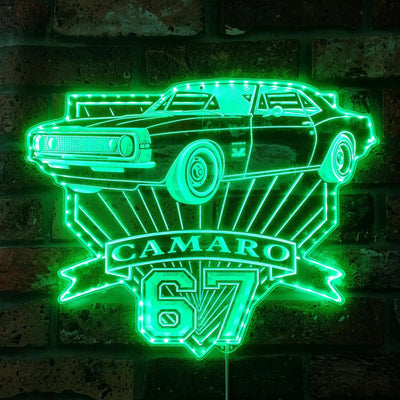 Illumi '67 Camaro RGB LED Sign