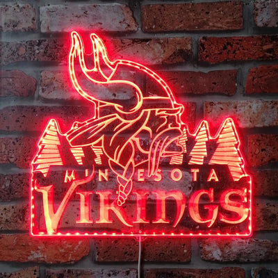 Minnesota Vikings RGB LED Sign