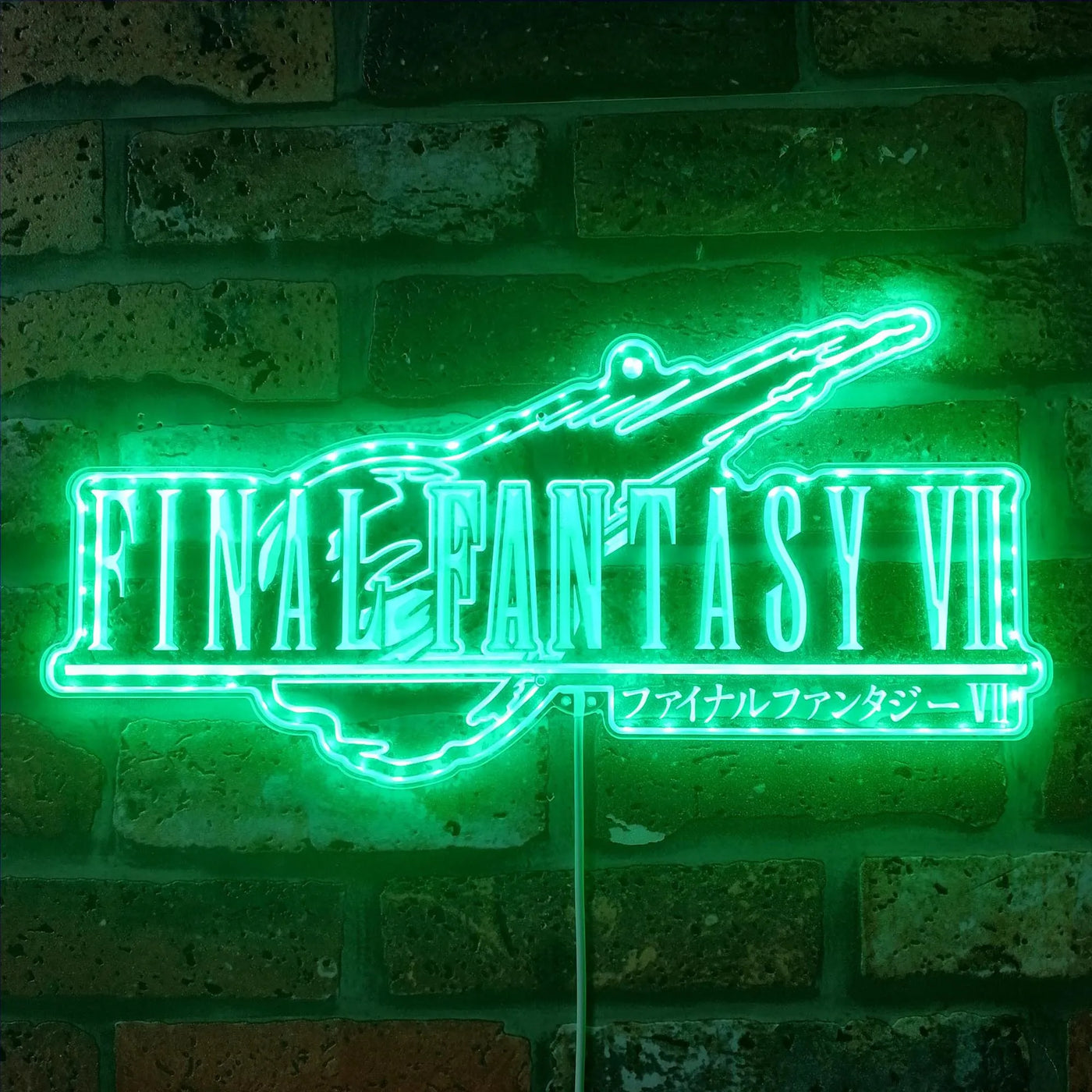 Final Fantasy VII RGB LED Sign