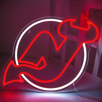 Illumi New Jersey Devils LED Neon Sign