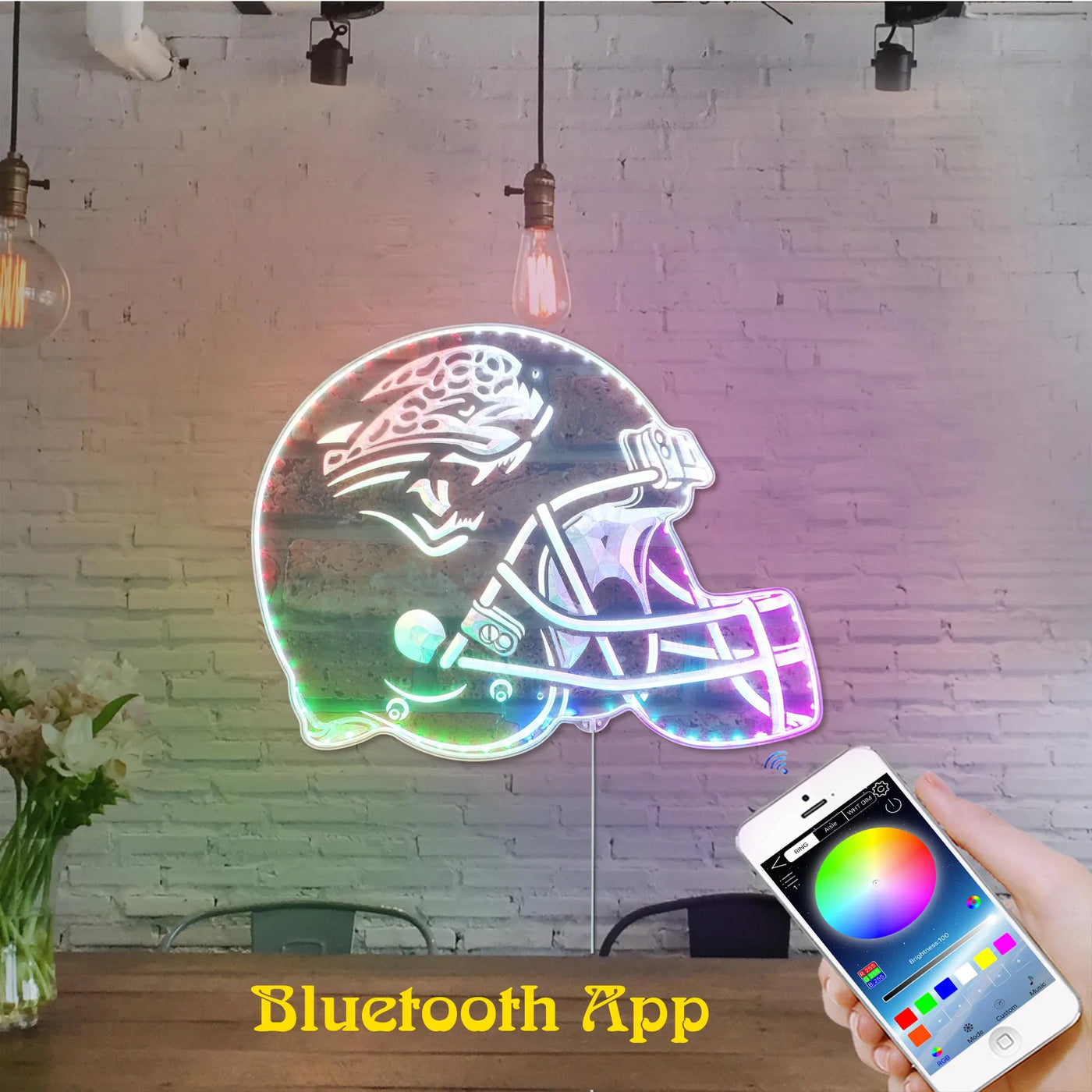 Jacksonville Jaguars RGB LED Sign