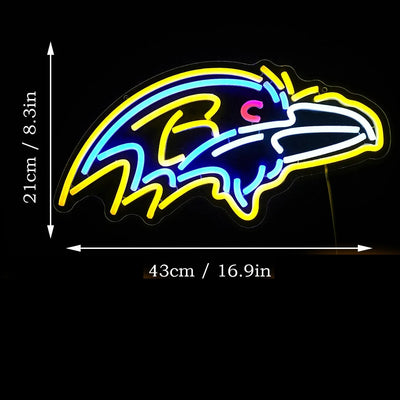 Illumi Baltimore Ravens LED Neon Sign